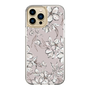 Slim Protection Case［ MERCURYDUO - BotanicalFlower - lilac ］