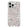 Slim Protection Case［ MERCURYDUO - BotanicalFlower - lilac ］
