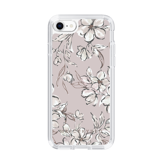 Slim Protection Case［ MERCURYDUO - BotanicalFlower - lilac ］