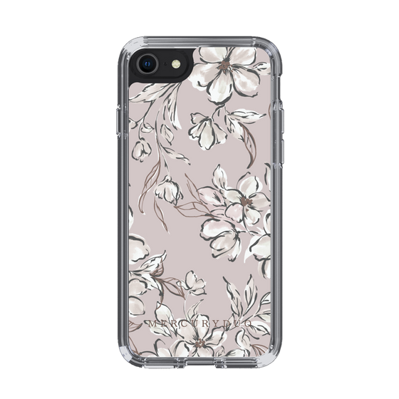 Slim Protection Case［ MERCURYDUO - BotanicalFlower - lilac ］