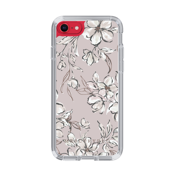 Slim Protection Case［ MERCURYDUO - BotanicalFlower - lilac ］