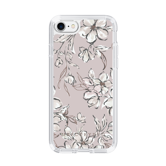 Slim Protection Case［ MERCURYDUO - BotanicalFlower - lilac ］