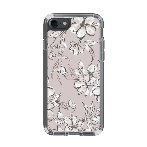 Slim Protection Case［ MERCURYDUO - BotanicalFlower - lilac ］