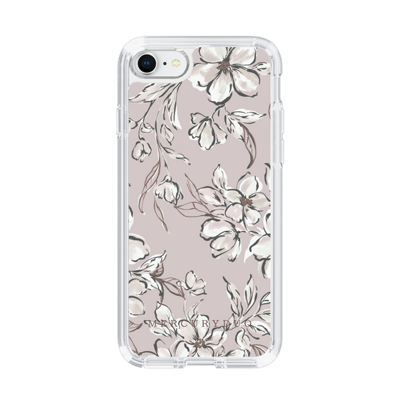Slim Protection Case［ MERCURYDUO - BotanicalFlower - lilac ］