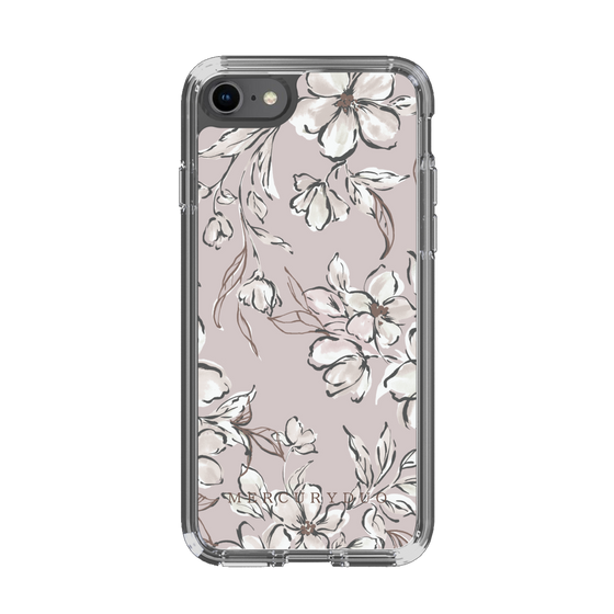 Slim Protection Case［ MERCURYDUO - BotanicalFlower - lilac ］