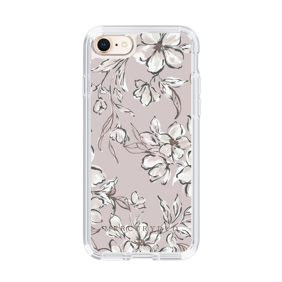 Slim Protection Case［ MERCURYDUO - BotanicalFlower - lilac ］