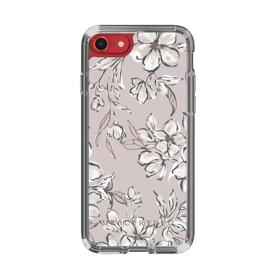Slim Protection Case［ MERCURYDUO - BotanicalFlower - lilac ］