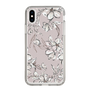 Slim Protection Case［ MERCURYDUO - BotanicalFlower - lilac ］
