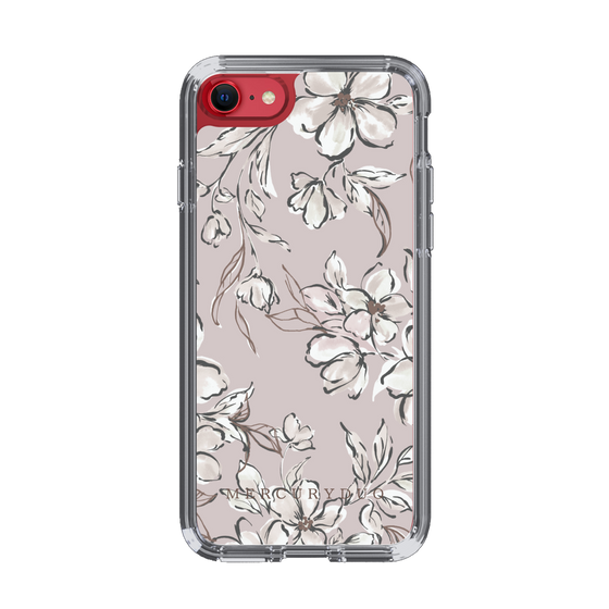 Slim Protection Case［ MERCURYDUO - BotanicalFlower - lilac ］