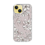 Slim Protection Case［ MERCURYDUO - BotanicalFlower - lilac ］