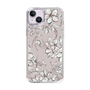 Slim Protection Case［ MERCURYDUO - BotanicalFlower - lilac ］