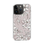 Slim Protection Case［ MERCURYDUO - BotanicalFlower - lilac ］