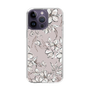 Slim Protection Case［ MERCURYDUO - BotanicalFlower - lilac ］