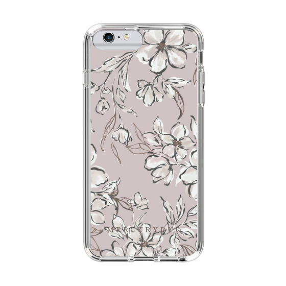 Slim Protection Case［ MERCURYDUO - BotanicalFlower - lilac ］