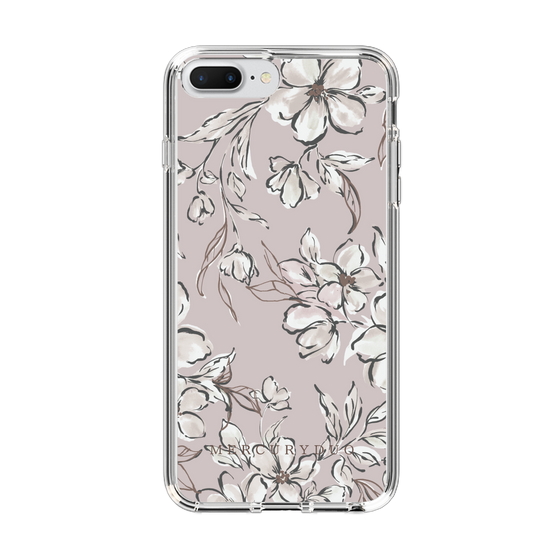 Slim Protection Case［ MERCURYDUO - BotanicalFlower - lilac ］