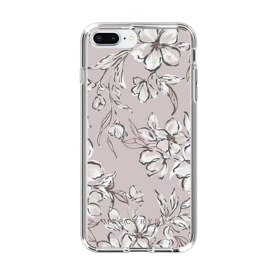 Slim Protection Case［ MERCURYDUO - BotanicalFlower - lilac ］