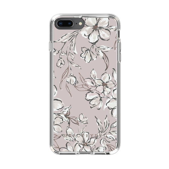 Slim Protection Case［ MERCURYDUO - BotanicalFlower - lilac ］