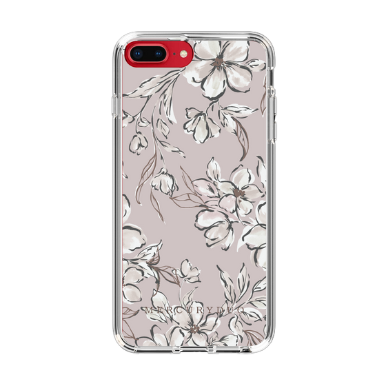 Slim Protection Case［ MERCURYDUO - BotanicalFlower - lilac ］