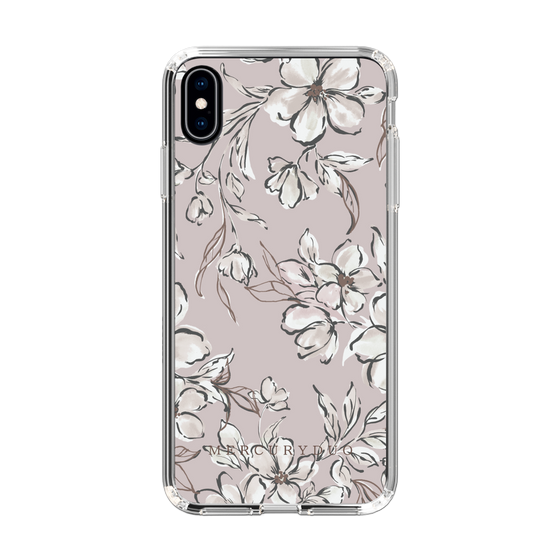 Slim Protection Case［ MERCURYDUO - BotanicalFlower - lilac ］