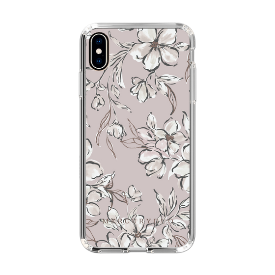 Slim Protection Case［ MERCURYDUO - BotanicalFlower - lilac ］