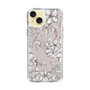 Slim Protection Case［ MERCURYDUO - BotanicalFlower - lilac ］