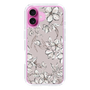 Slim Protection Case［ MERCURYDUO - BotanicalFlower - lilac ］