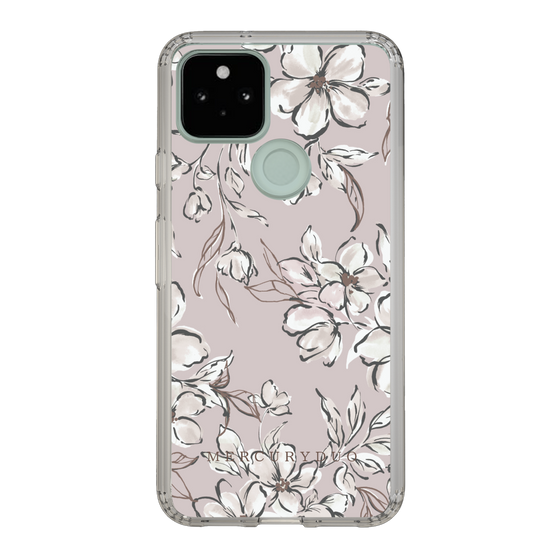 Slim Protection Case［ MERCURYDUO - BotanicalFlower - lilac ］