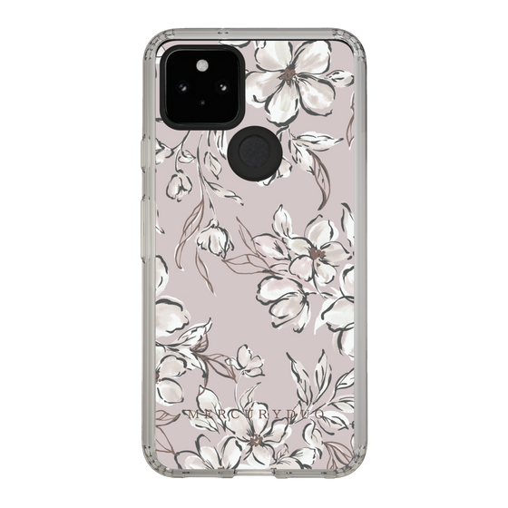 Slim Protection Case［ MERCURYDUO - BotanicalFlower - lilac ］