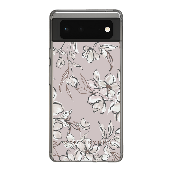 Slim Protection Case［ MERCURYDUO - BotanicalFlower - lilac ］