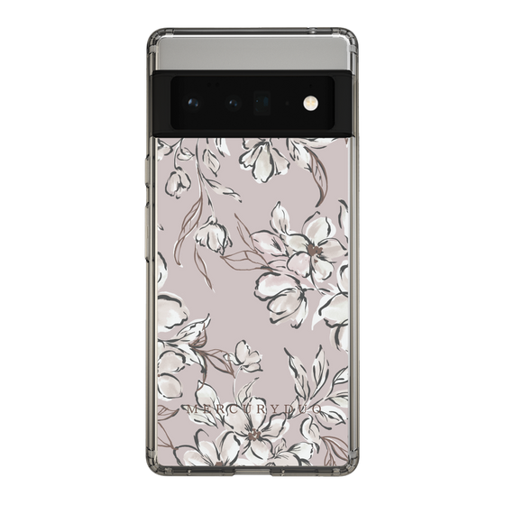 Slim Protection Case［ MERCURYDUO - BotanicalFlower - lilac ］