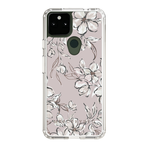 Slim Protection Case［ MERCURYDUO - BotanicalFlower - lilac ］