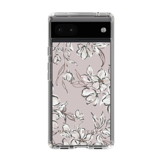 Slim Protection Case［ MERCURYDUO - BotanicalFlower - lilac ］