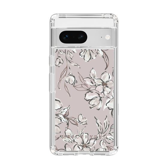 Slim Protection Case［ MERCURYDUO - BotanicalFlower - lilac ］