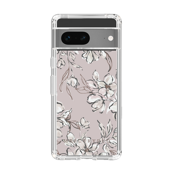 Slim Protection Case［ MERCURYDUO - BotanicalFlower - lilac ］