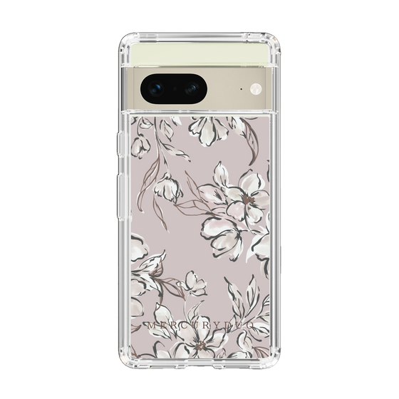 Slim Protection Case［ MERCURYDUO - BotanicalFlower - lilac ］