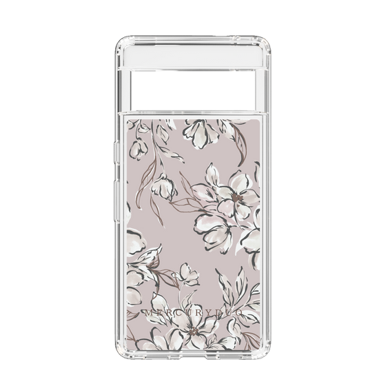 Slim Protection Case［ MERCURYDUO - BotanicalFlower - lilac ］