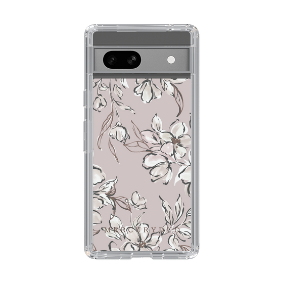 Slim Protection Case［ MERCURYDUO - BotanicalFlower - lilac ］