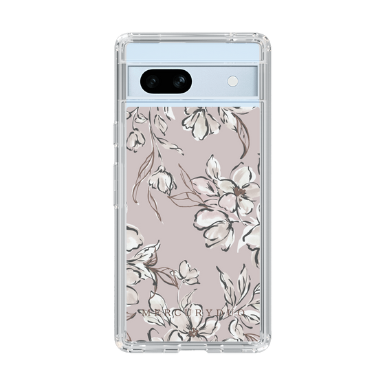 Slim Protection Case［ MERCURYDUO - BotanicalFlower - lilac ］