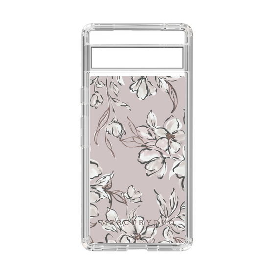Slim Protection Case［ MERCURYDUO - BotanicalFlower - lilac ］