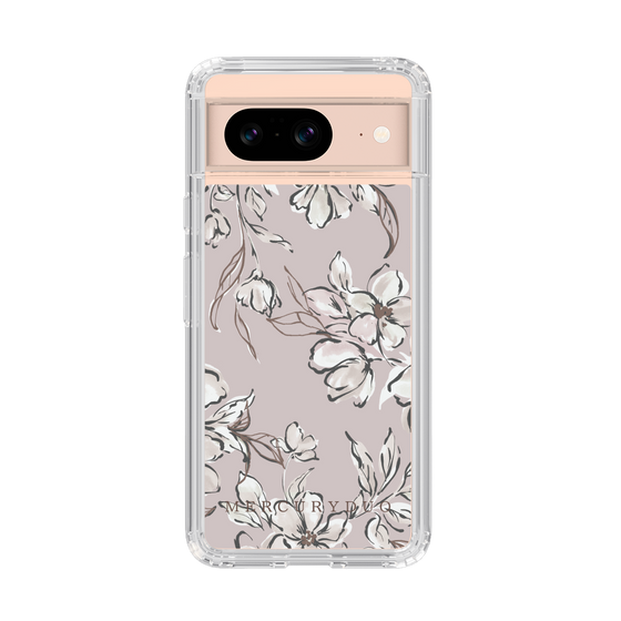Slim Protection Case［ MERCURYDUO - BotanicalFlower - lilac ］