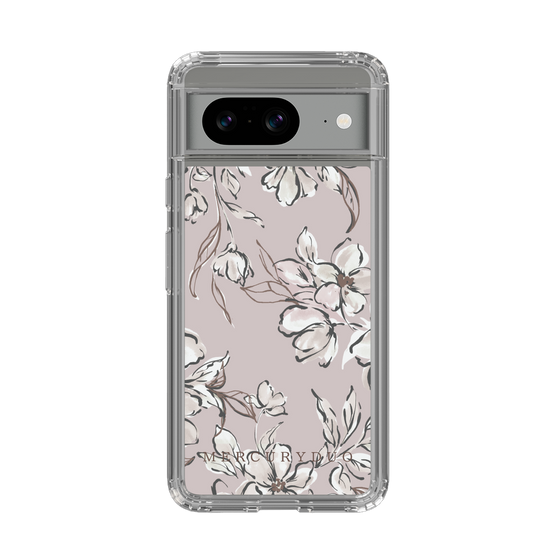Slim Protection Case［ MERCURYDUO - BotanicalFlower - lilac ］
