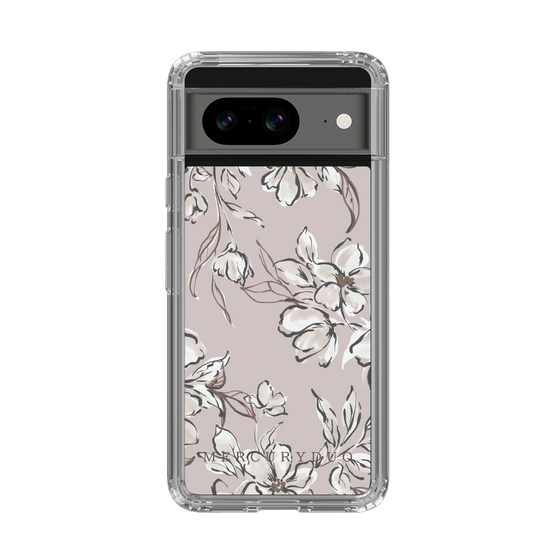 Slim Protection Case［ MERCURYDUO - BotanicalFlower - lilac ］