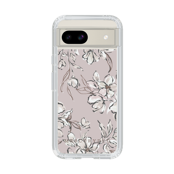 Slim Protection Case［ MERCURYDUO - BotanicalFlower - lilac ］