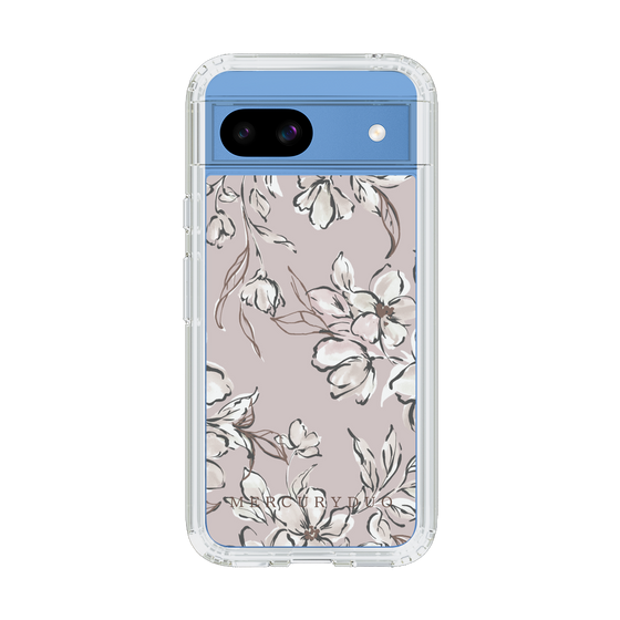 Slim Protection Case［ MERCURYDUO - BotanicalFlower - lilac ］