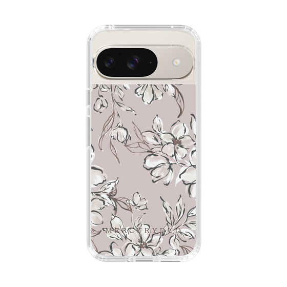 Slim Protection Case［ MERCURYDUO - BotanicalFlower - lilac ］