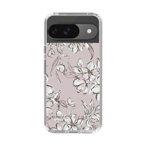 Slim Protection Case［ MERCURYDUO - BotanicalFlower - lilac ］