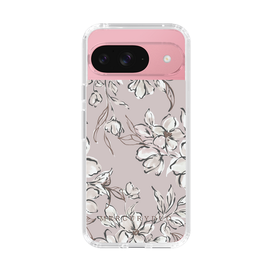 Slim Protection Case［ MERCURYDUO - BotanicalFlower - lilac ］