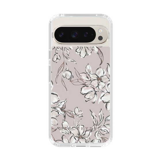 Slim Protection Case［ MERCURYDUO - BotanicalFlower - lilac ］