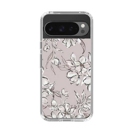 Slim Protection Case［ MERCURYDUO - BotanicalFlower - lilac ］