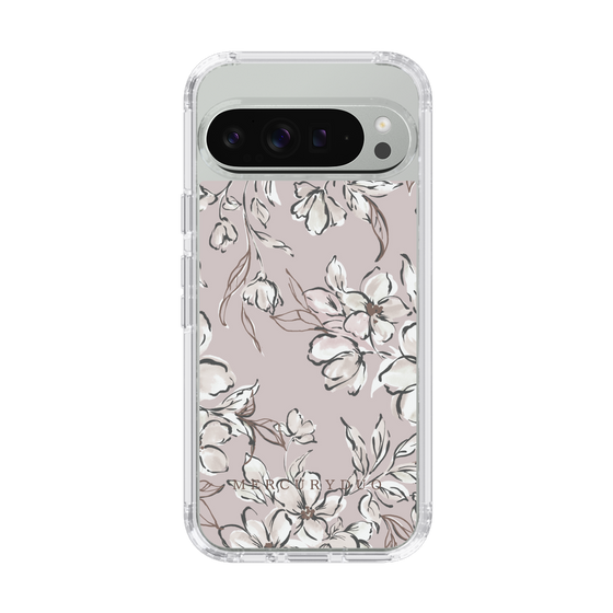 Slim Protection Case［ MERCURYDUO - BotanicalFlower - lilac ］